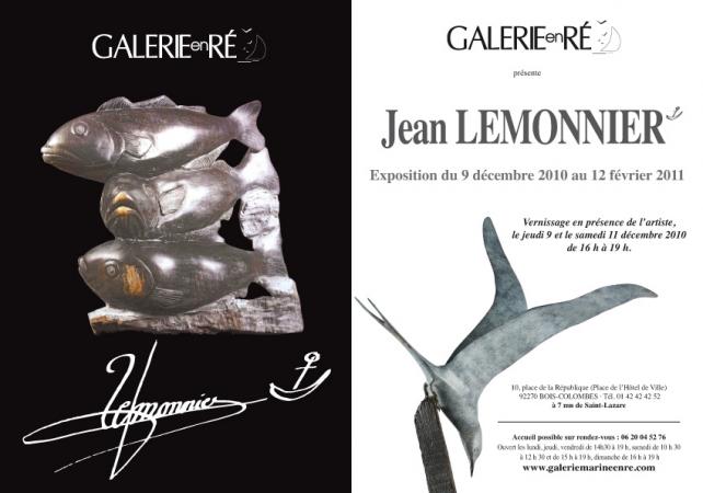 Jean LEMONNIER Sculpture animalière –  Peintre de la Marine