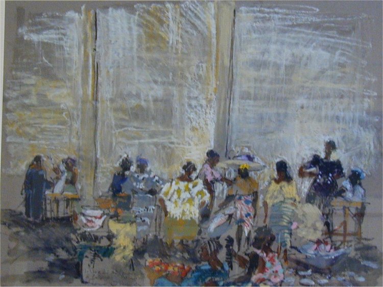 Ronan OLIER - Cotonou les marchands de poisson