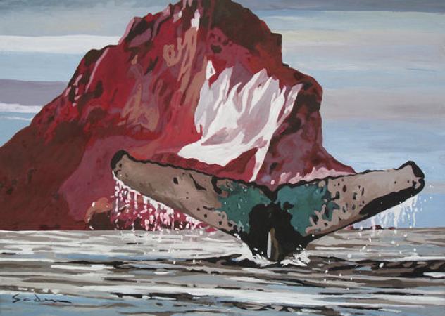 Jacques GODIN - 20P l'iceberg rouge